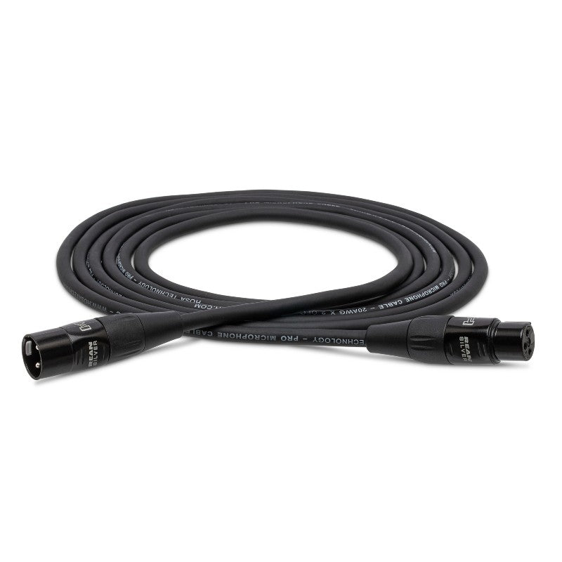 Hosa Pro Cable de micrófono, REAN XLR3F a XLR3M, 5m
