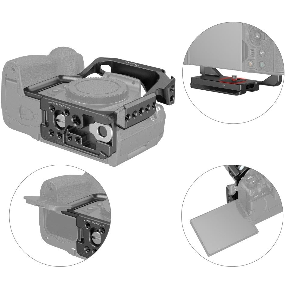 SmallRig Fotocamera Gabbia per OM SYSTEM OM-1 3948