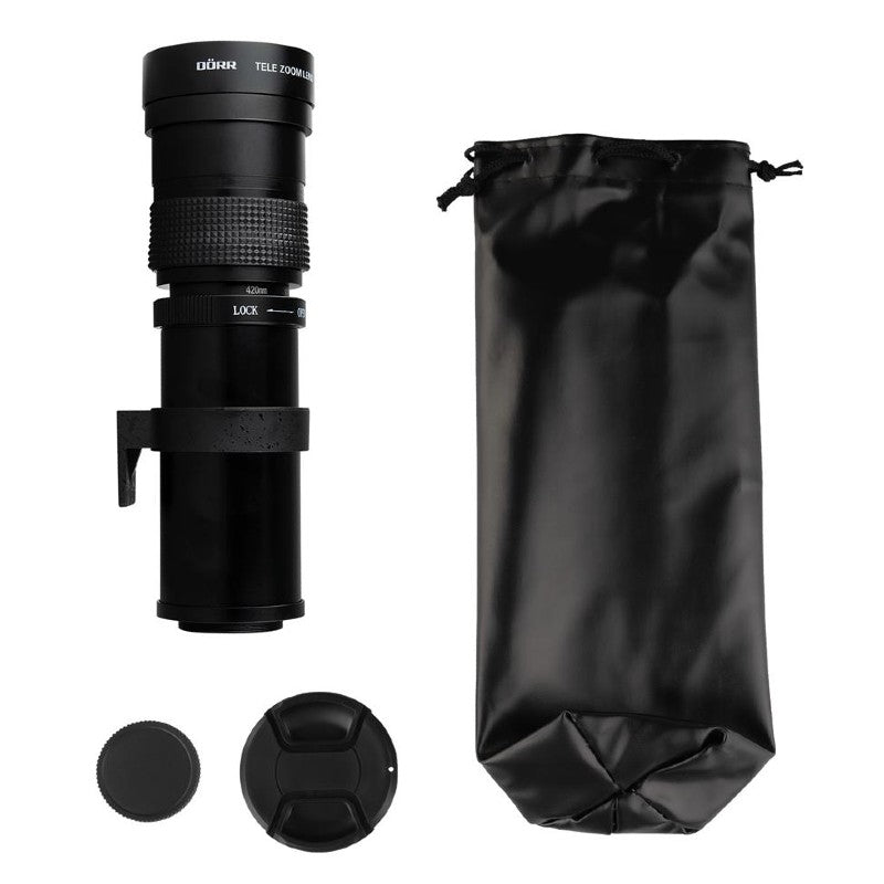 Dörr 8,3/420-800 mm Tele Zoomobjectief T2 Anschluss