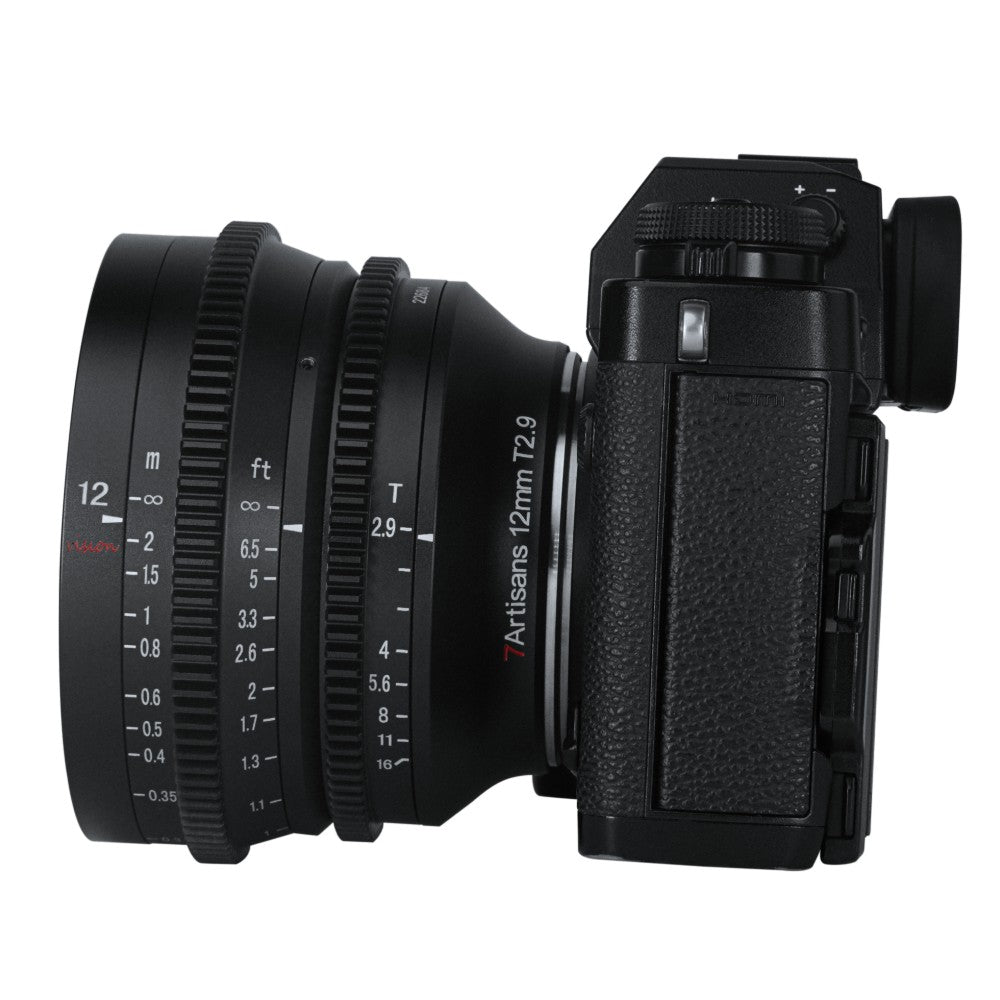 7artisans 12mm T2.9 Fuji (FX Mount)