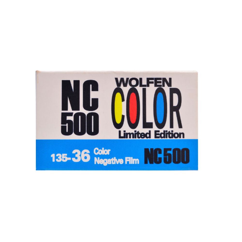 Wolfen NC 500 Negativo en color Película de 35mm 36 exposiciones