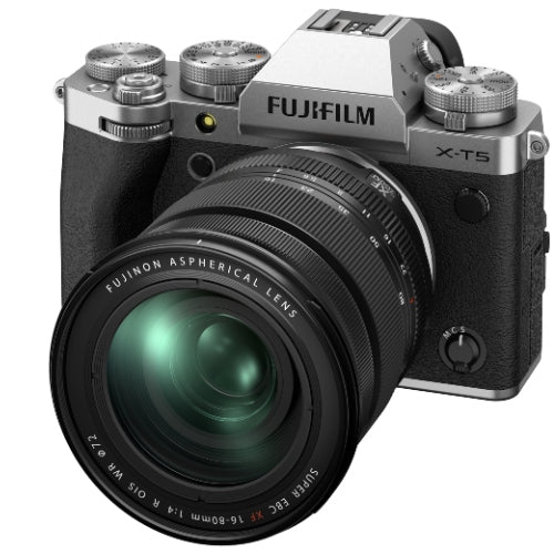Fujifilm X-T5 argento + XF 16-80mm