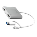 j5create USB-C® Adaptateur multi-écran vers Dual HDMI™