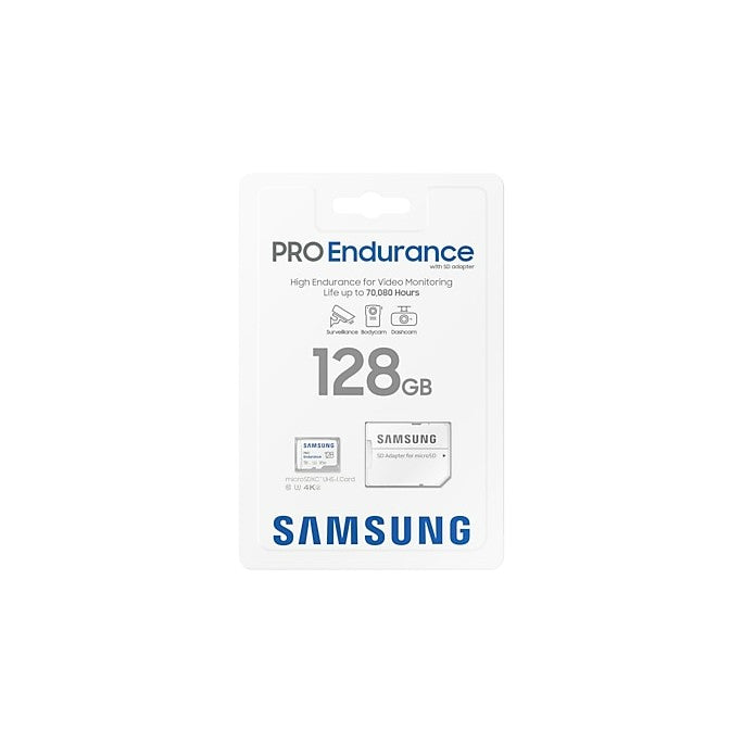 Samsung PRO Endurance 128GB + Adaptateur - Carte Micro SD