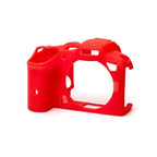 EasyCover Cuerpo Cubierta para Canon R7 Rojo