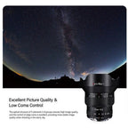 AstrHori 12mm f/2,8 Ojo de Pez con montura en L