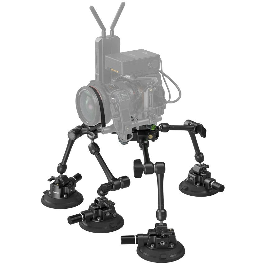 SmallRig 3565 Kit de Montura para Cámara con Ventosa y 4 Brazos SC-15K