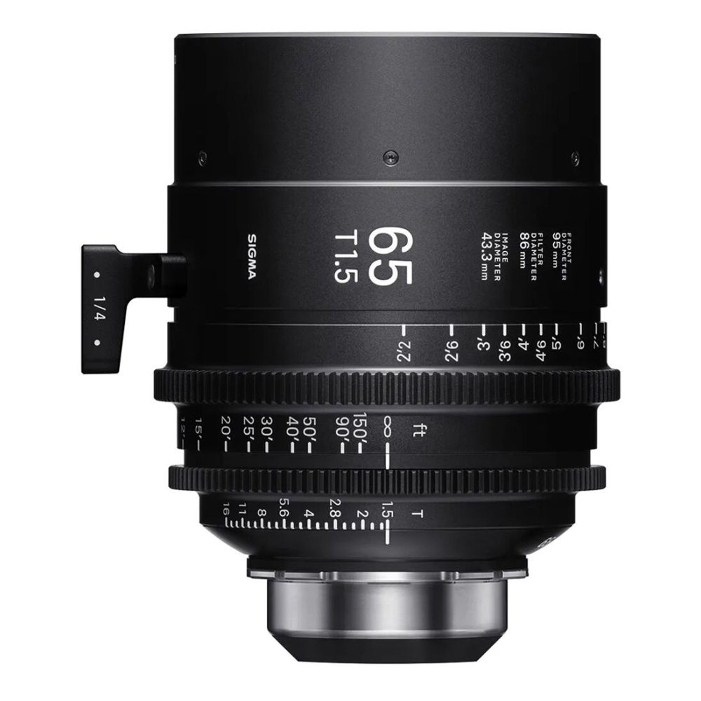 SIGMA 65MM T1.5 FF FL F/CE (metrico) Canon EF metrico, completamente luminoso