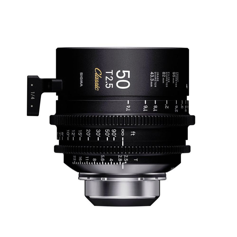 Sigma 50mm T2.5 FF Classic F/AP2 (metrico) PL Metrico, i/Tecnologia