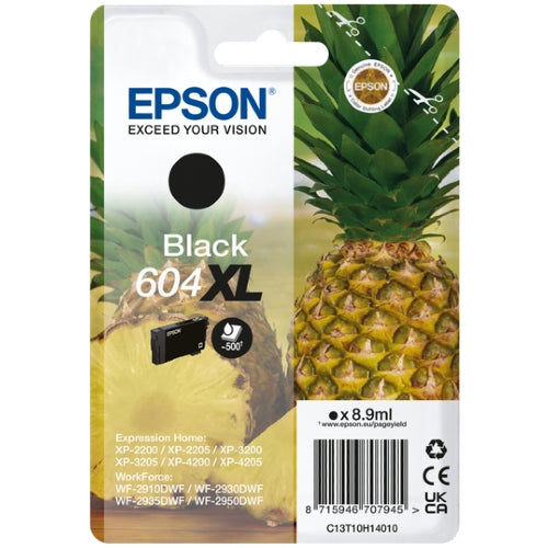 Epson Einzelpackung Schwarz 604XL Tinte