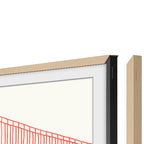 Samsung Frame lijst Beige 50 inch VG-SCFA50BEBXC