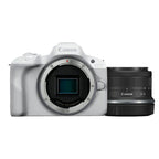Canon EOS R50 Bianco + Canon EOS RF-S 18-45mm