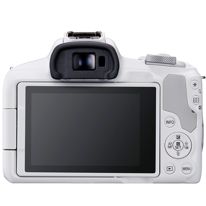 Canon EOS R50 Bianco + Canon EOS RF-S 18-45mm