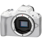 Canon EOS R50 Bianco + Canon EOS RF-S 18-45mm