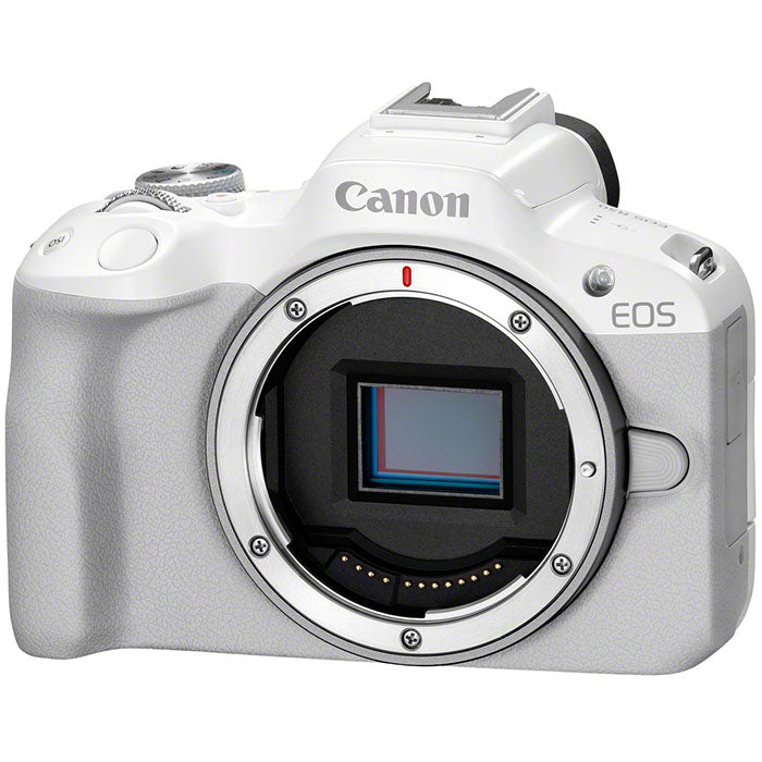 Canon EOS R50 Bianco + Canon EOS RF-S 18-45mm