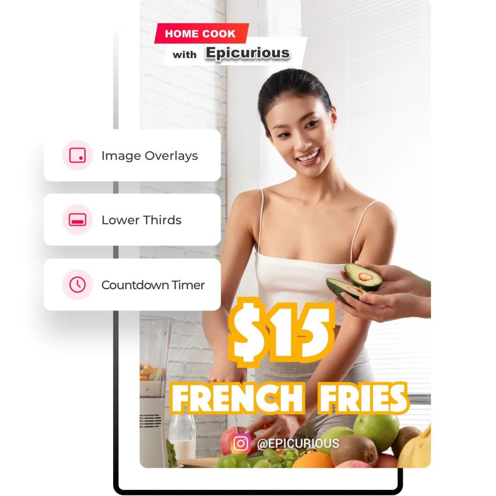 YoloLIV Moniteur YoloMax avec encodeur de diffusion en direct intégré