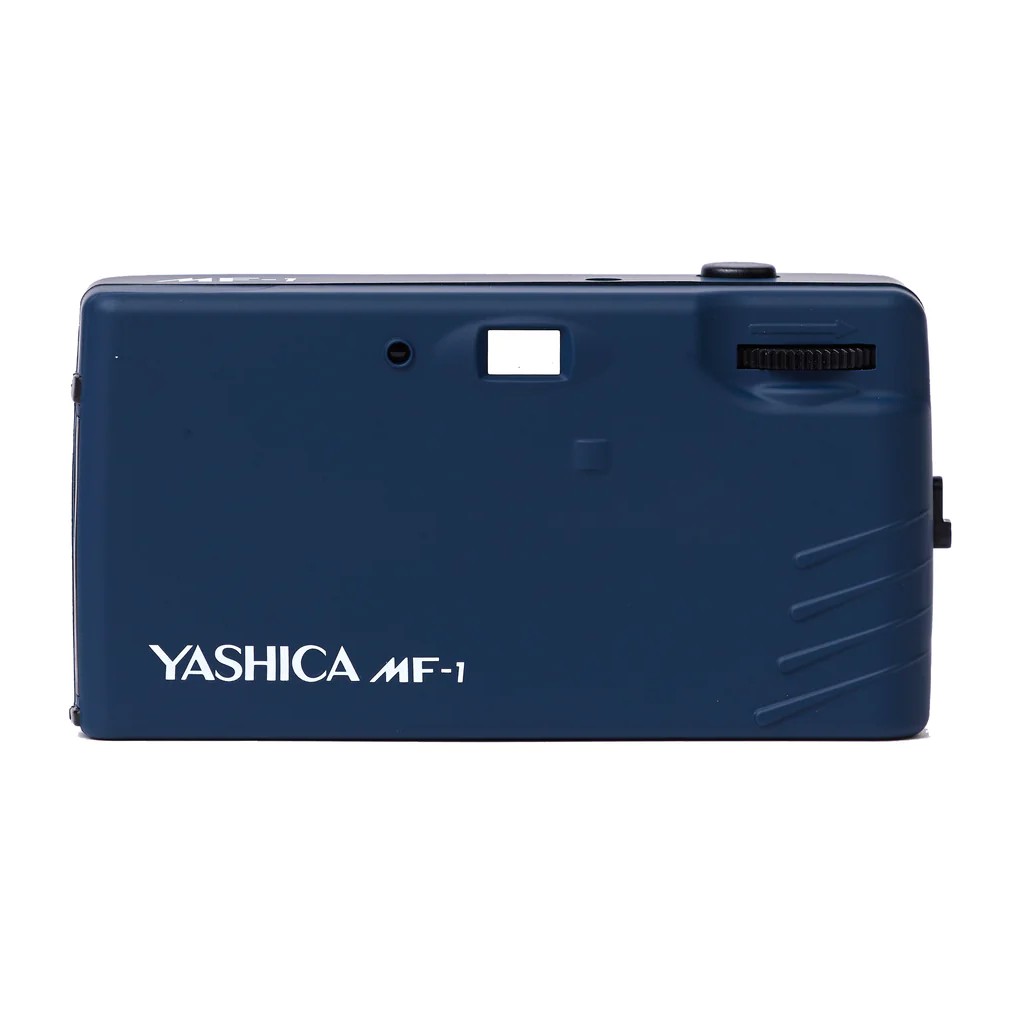 Yashica MF1 dark blu Set con Film