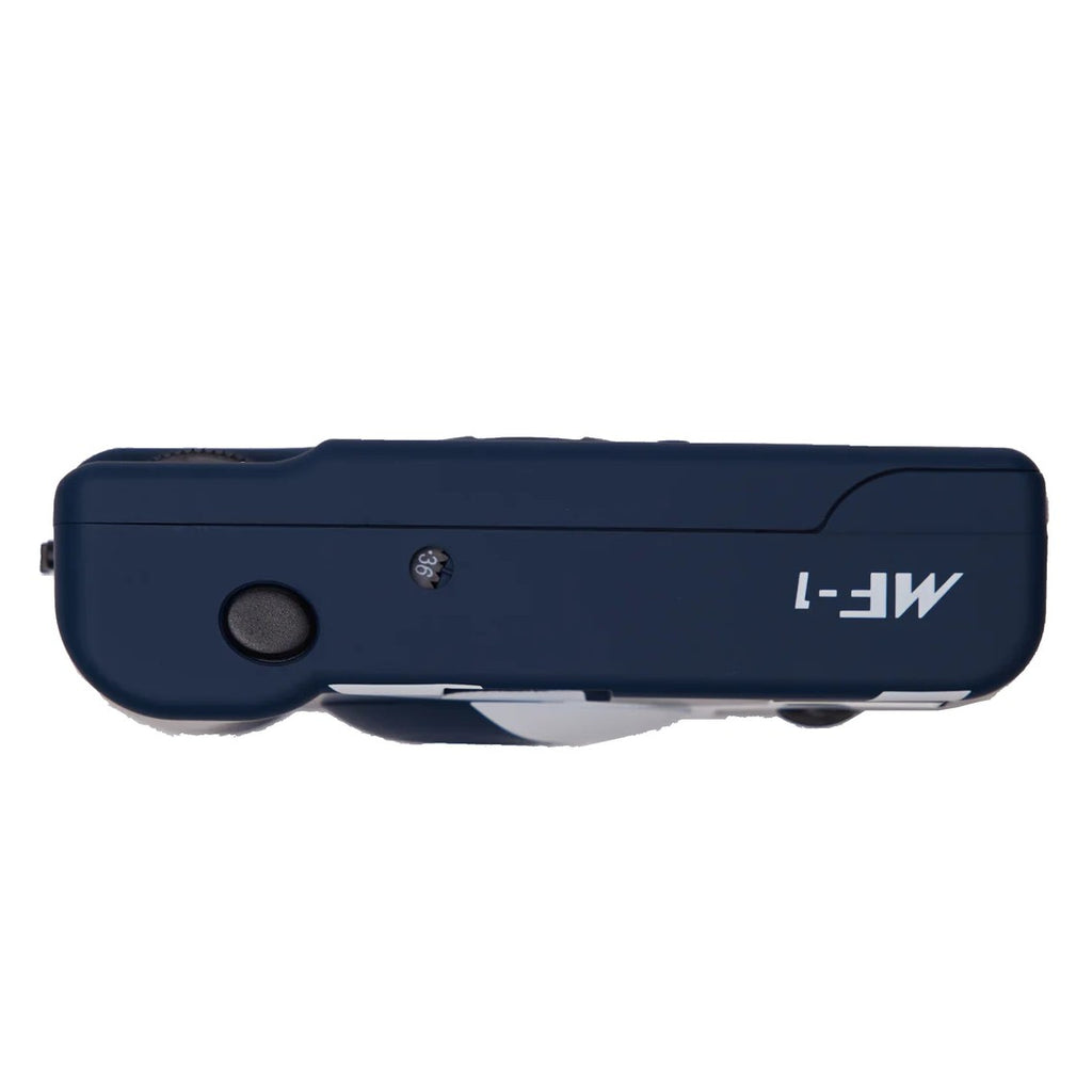 Yashica MF1 dark blu Set con Film