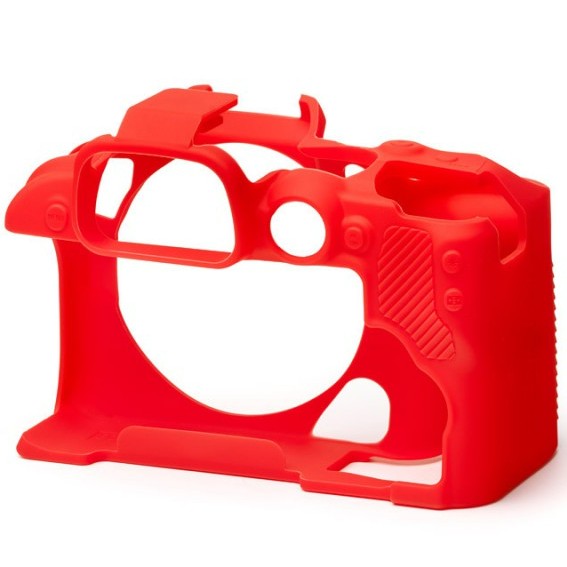 easyCover Corpo Copertura per Canon R10 Rosso