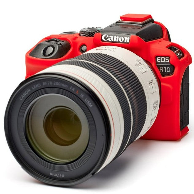 easyCover Corpo Copertura per Canon R10 Rosso