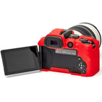 easyCover Corpo Copertura per Canon R10 Rosso