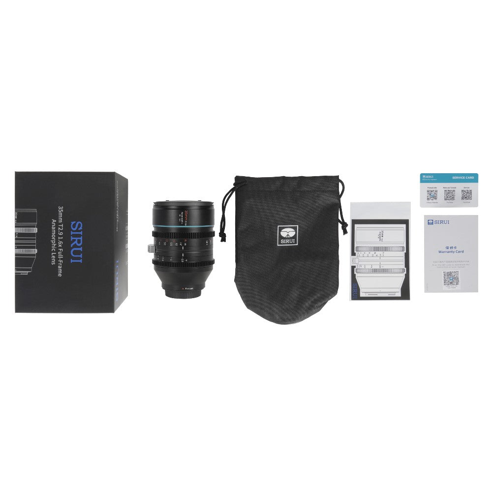 Sirui 35mm T2.9 Full-frame Anamorphic Lens L mount