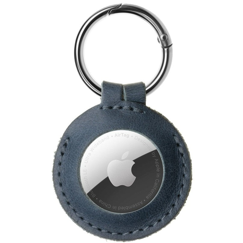 FIXED Leather Schutzhülle für AirTag Blau