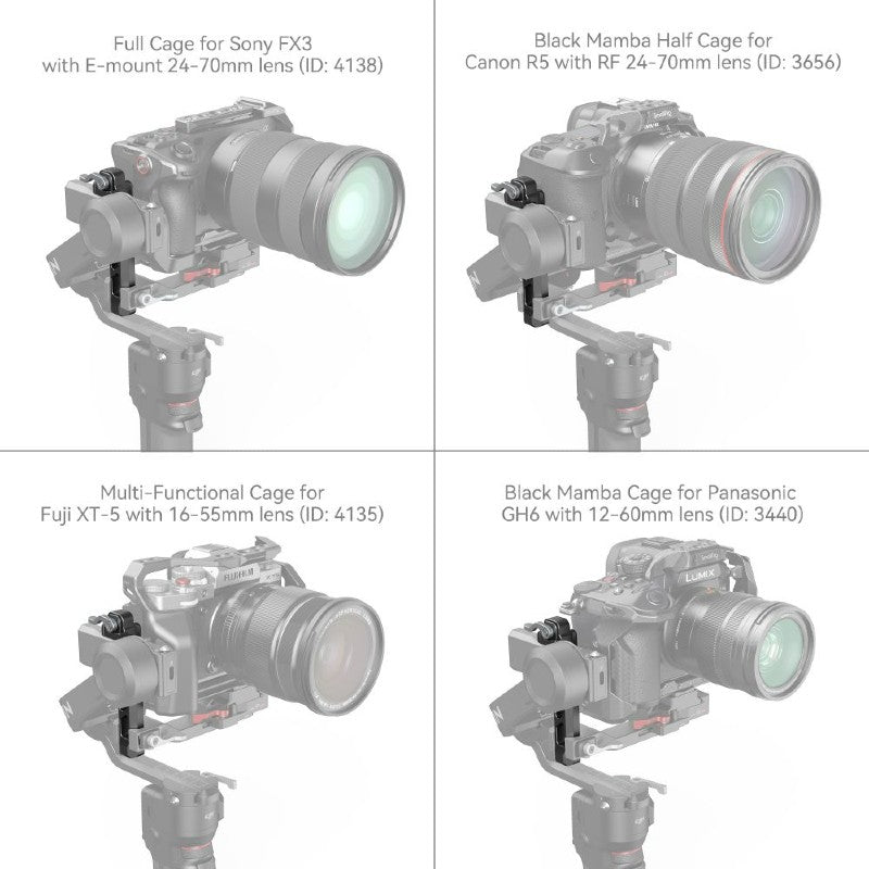 SmallRig Extended Vertical Arm voor DJI RS 3 Mini 4196