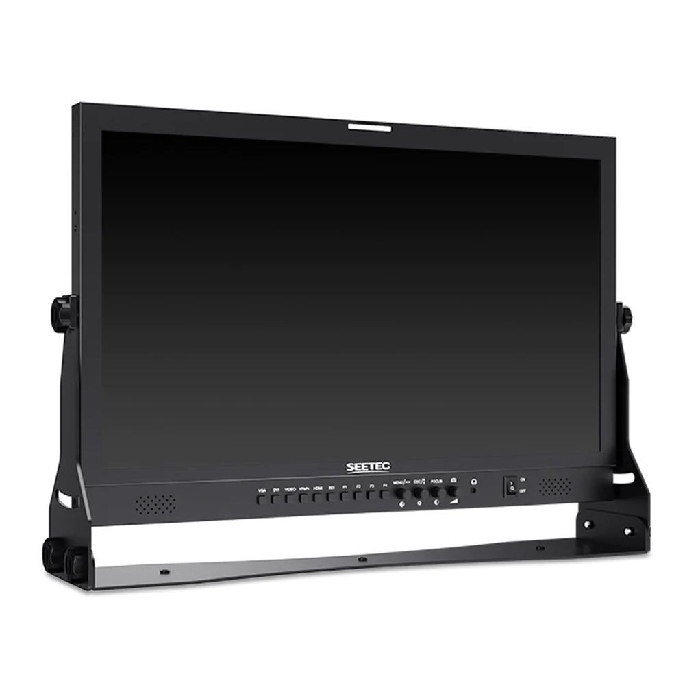 Feelworld Seetec 23.8" P238-9HSD-CO moniteur de diffusion avec flight case
