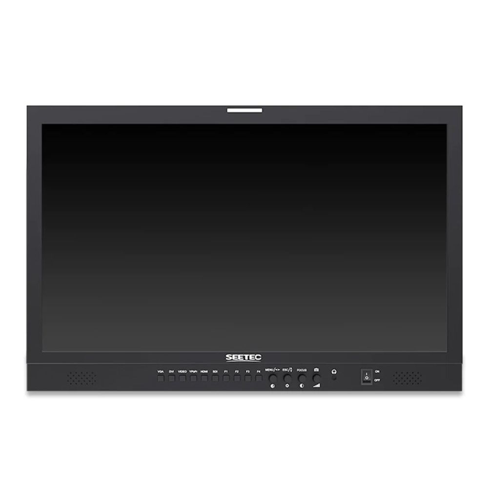 Feelworld Seetec 23.8" P238-9HSD-CO moniteur de diffusion avec flight case
