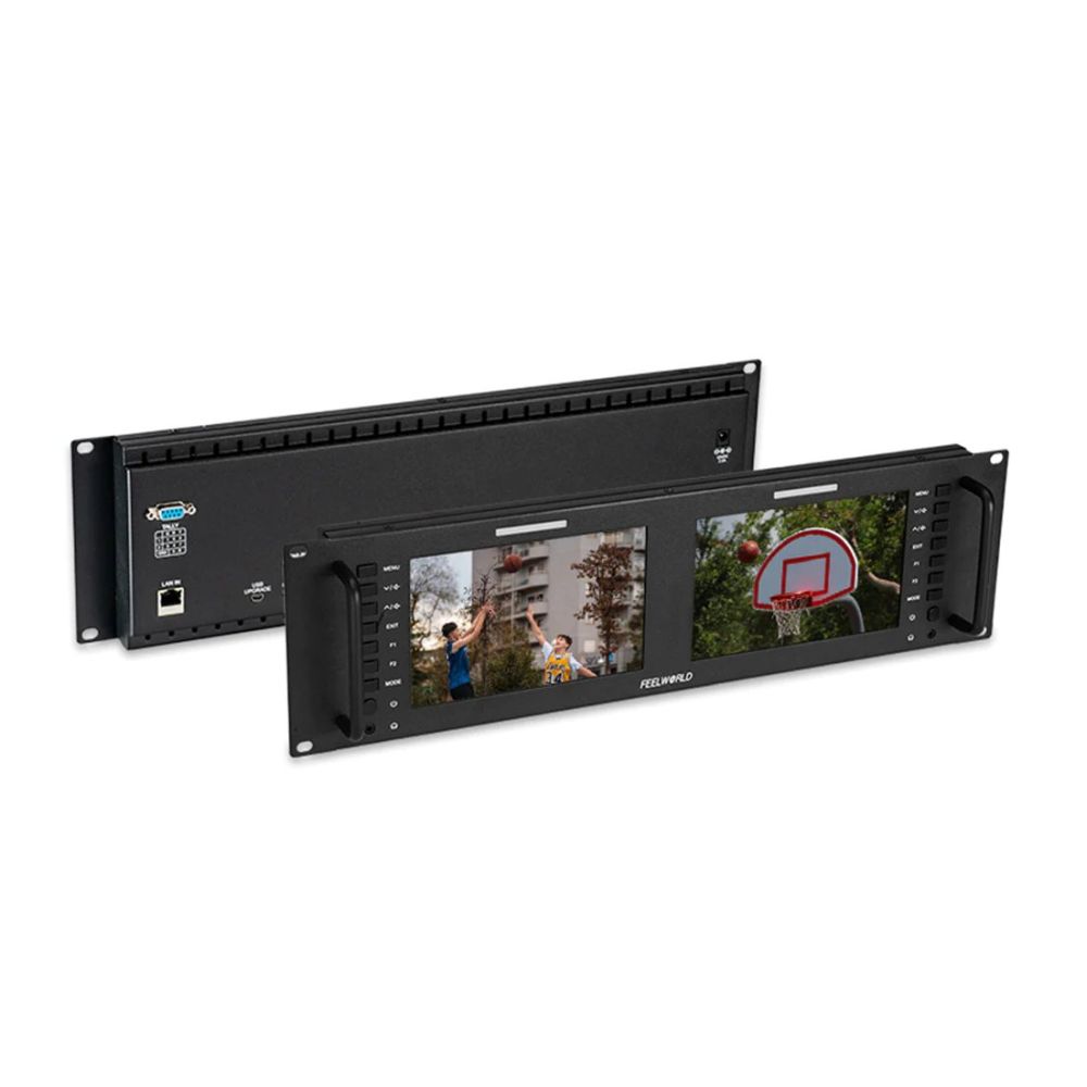Feelworld D71 PLUS-H Monitor a doppio rack