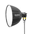 Godox GP4 Parabolische Softbox 120cm für KNOWLED MG1200Bi Bi-colour LED Lampe