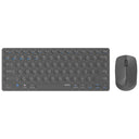 Rapoo 9600M Wireless multimode Blade Combo Set, QWERTY US - Dunkelgrau