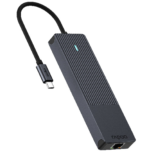 Rapoo Adaptador multipuerto USB-C, 6 en 1