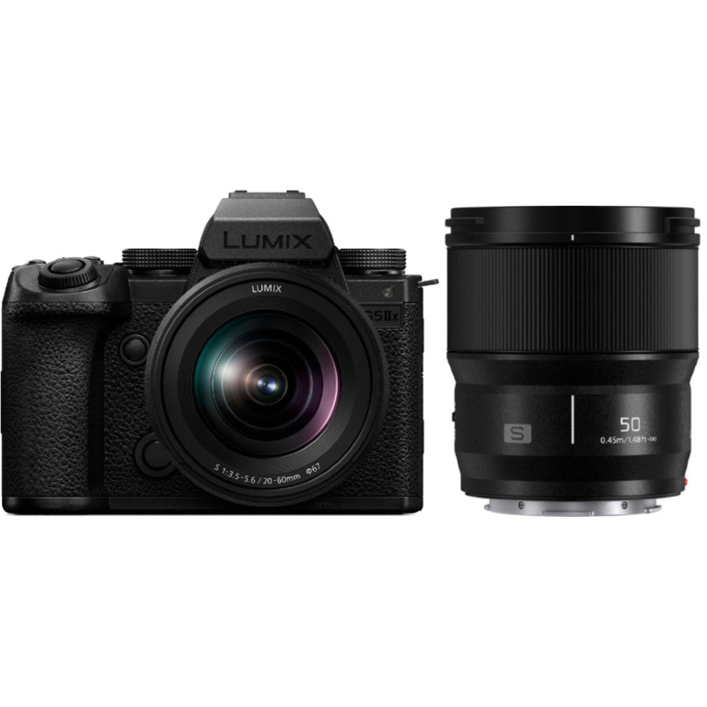 Panasonic Lumix DC-S5 M2 X + Lumix S 20-60mm f/3.5-5.6 + Lumix S 50mm f/1.8
