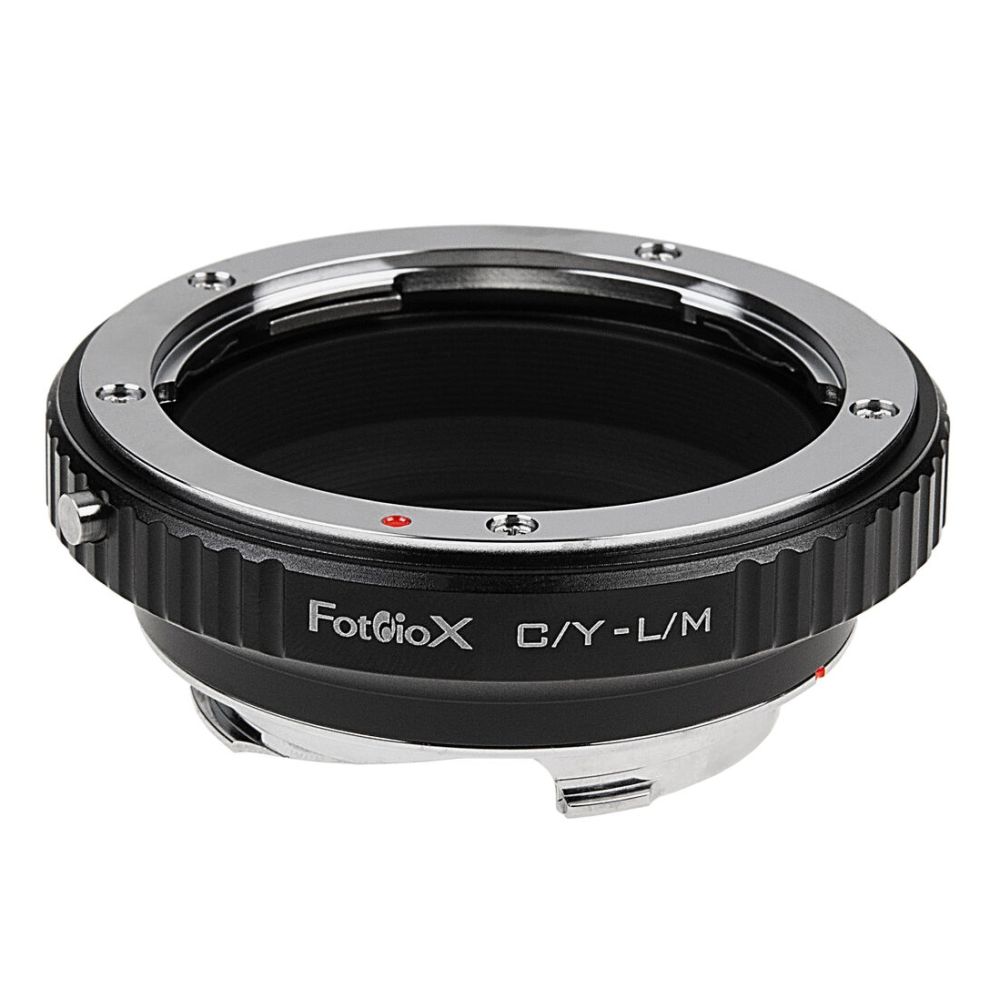 Fotodiox Pro Adattatore per obiettivo con Leica 6-Bit M-Coding Contax/Yashica (CY) SLR \ al telemetro Leica M Attacco