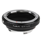 Fotodiox Pro Adattatore per obiettivo con Leica 6-Bit M-Coding Contax/Yashica (CY) SLR \ al telemetro Leica M Attacco