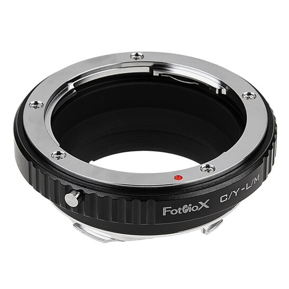Fotodiox Pro Adattatore per obiettivo con Leica 6-Bit M-Coding Contax/Yashica (CY) SLR \ al telemetro Leica M Attacco