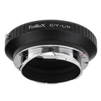 Fotodiox Pro Adattatore per obiettivo con Leica 6-Bit M-Coding Contax/Yashica (CY) SLR \ al telemetro Leica M Attacco
