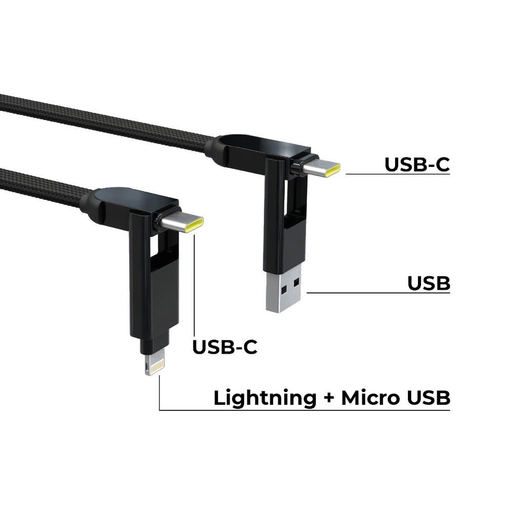 Rolling Square inCharge XL 2m nero