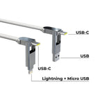 Rolling Square inCharge XL 2m - White