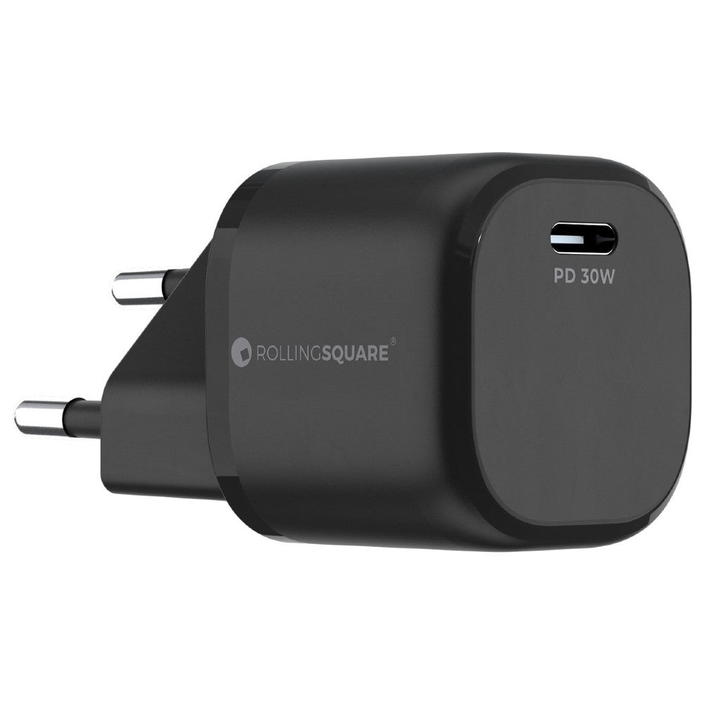 Rolling Square GaN Ladegerät EU 30W schwarz