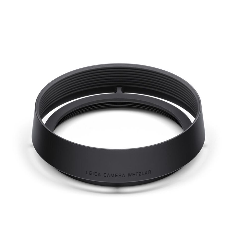 Leica 19657 Parasol Q3, redondo, aluminio, acabado anodizado negro