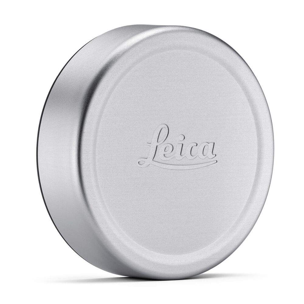 Leica 19660 Copriobiettivo Q, E49, alluminio, finitura anodizzata argento