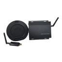 HuddlePod BIG Air Negro, altavoz USB inalámbrico con receptor inalámbrico y kit de extensión