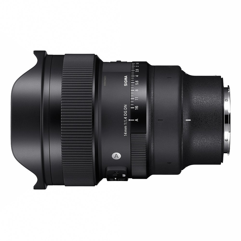 Sigma 14mm f/1.4 DG DN Art Sony E-attacco