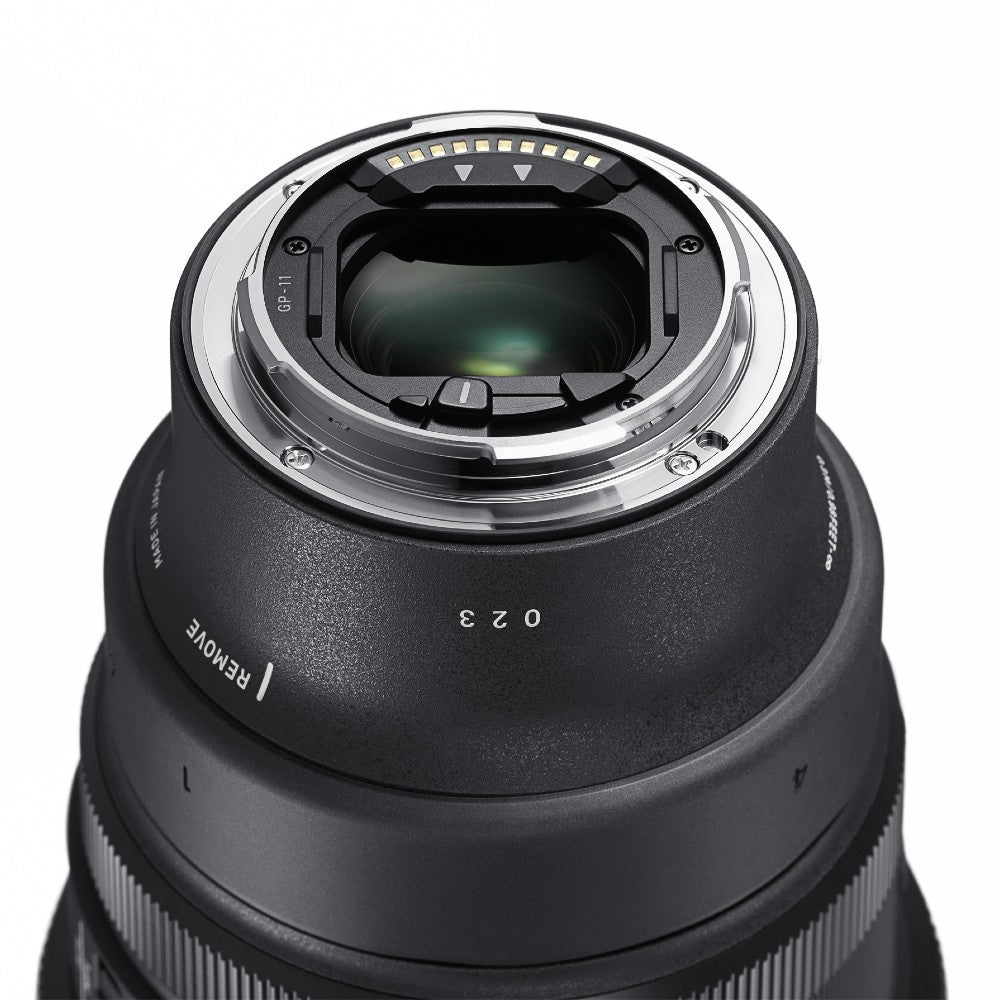 Sigma 14mm f/1.4 DG DN Art Sony E-attacco