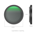 SmallRig MagEase ND2-ND32 Kit filtri magnetici VND (1-5 stop) 52mm 4215