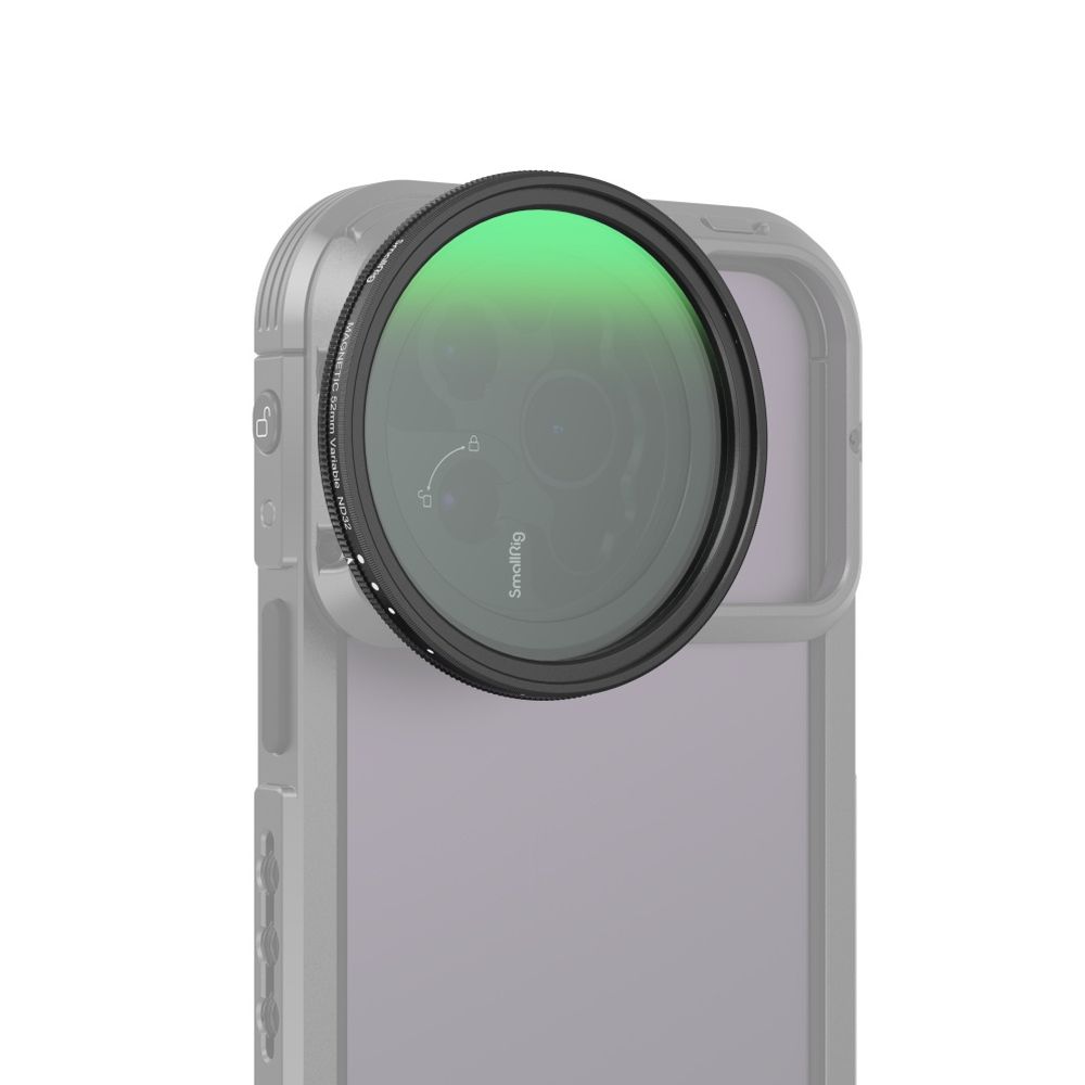 SmallRig MagEase ND2-ND32 Kit filtri magnetici VND (1-5 stop) 52mm 4215