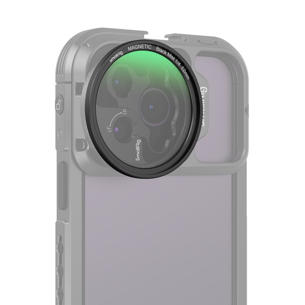 SmallRig Kit de filtro de neblina negra de efecto 1/4 magnético MagEase (52mm) 4217
